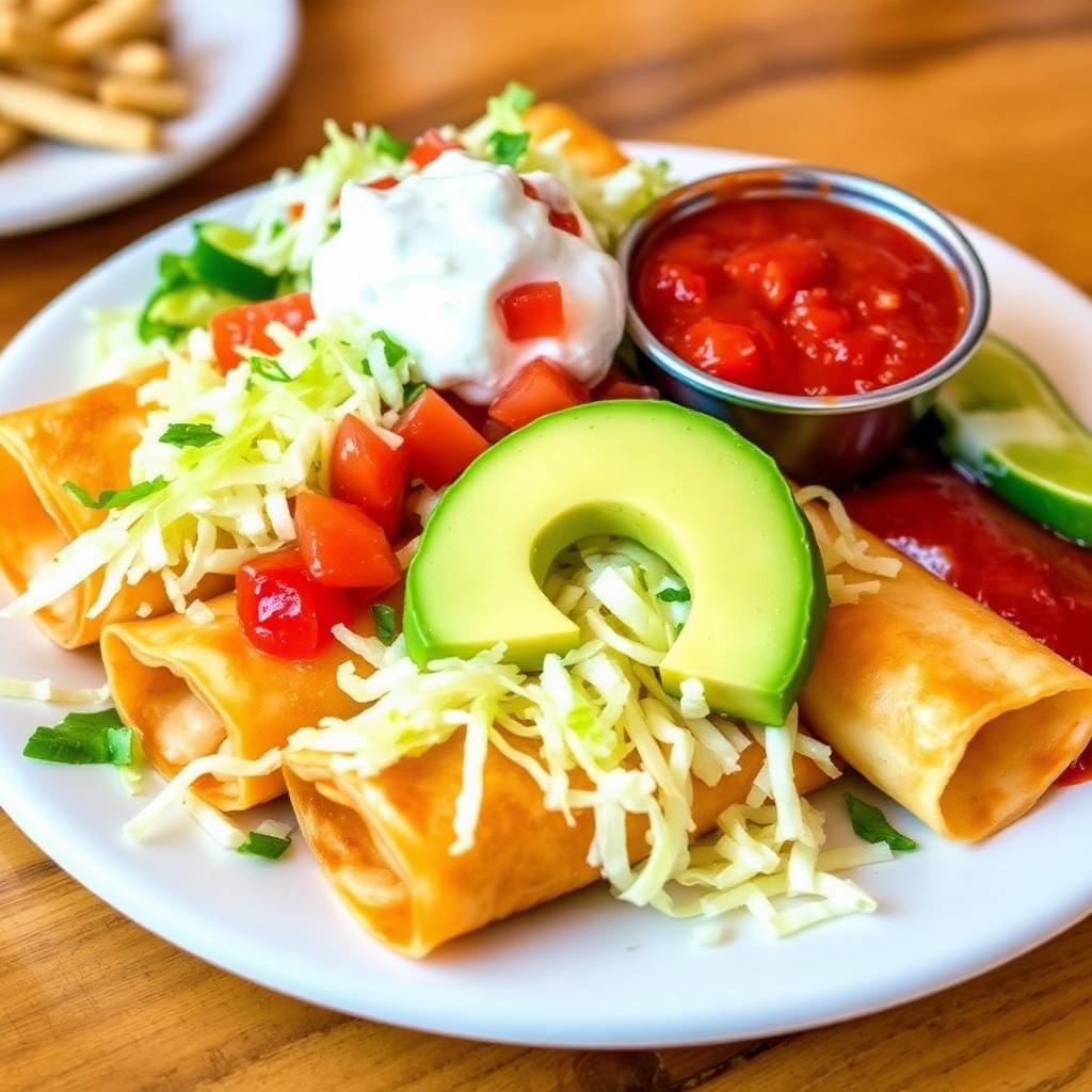 Flautas Plate